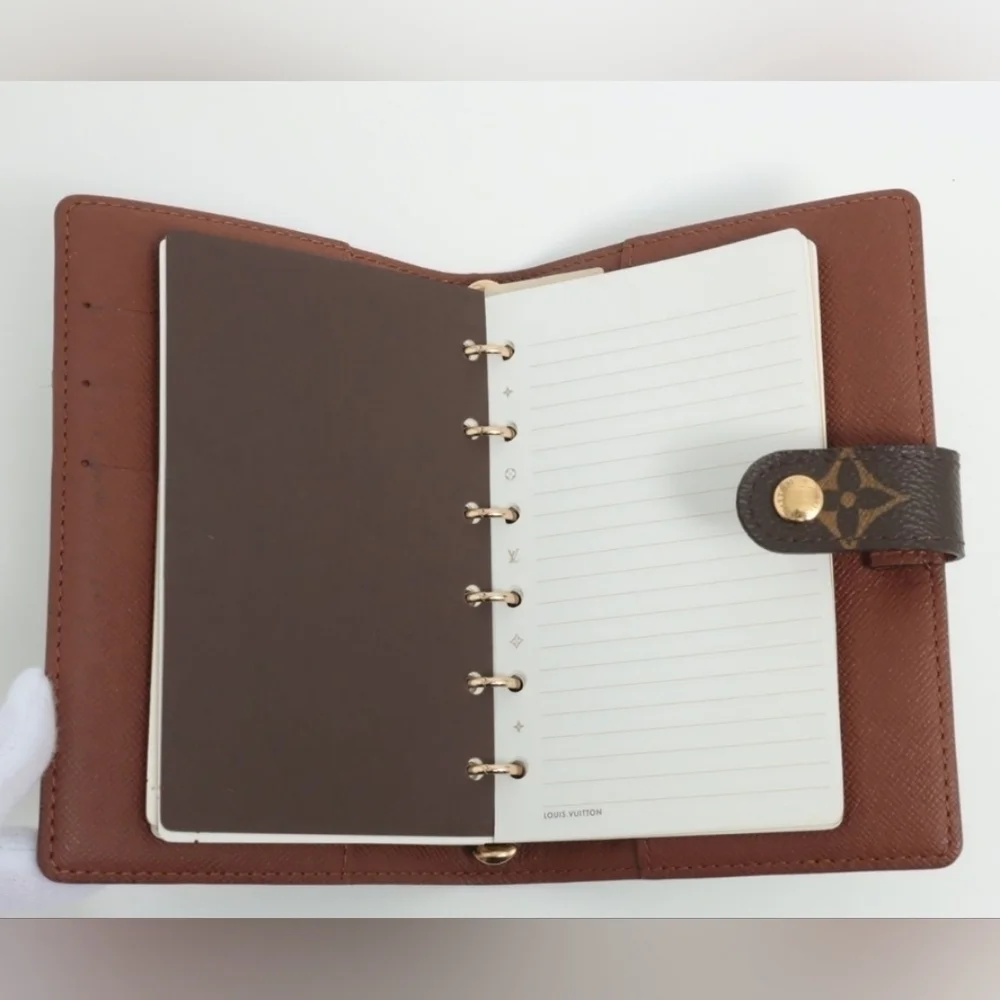 Authentic Louis Vuitton Monogram Agenda Pm - Picture 7 of 9